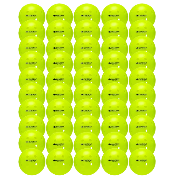 Bóng Pickleball Diadem Oﬃcial Pickleball Ball Outdoor (bịch 50 quả)