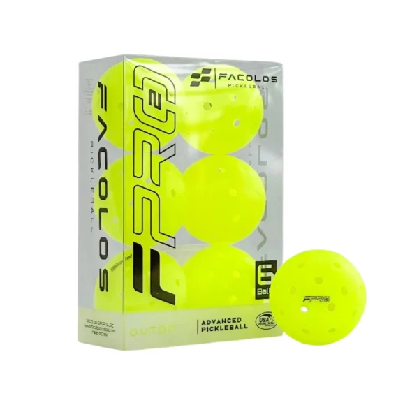 Bóng Pickleball Facolos F-Pro Performance Gen2 Xanh (Hộp 6 Quả) - Ảnh 2