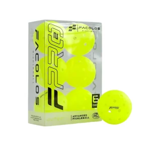 Bóng Pickleball Facolos F-Pro Performance Gen2 Xanh (Hộp 6 Quả)