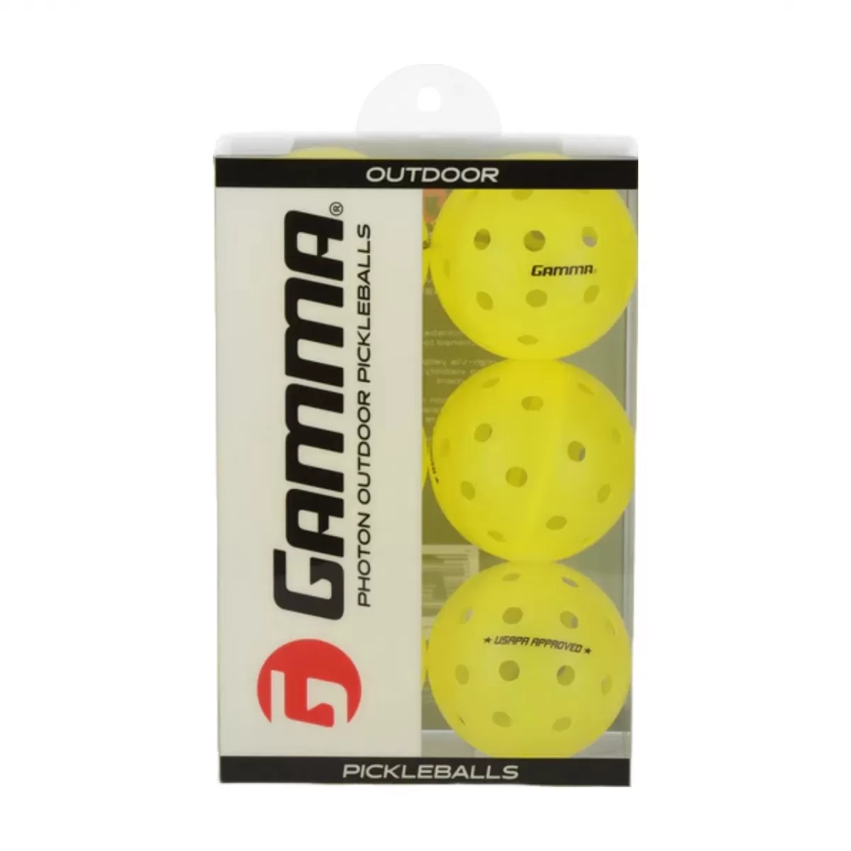 Bóng Pickleball Gamma Outdoor (Hộp 6 Qủa)