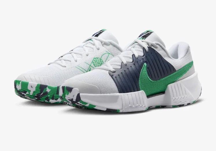 Giày pickleball Nike Zoom Challenge trắng xanh