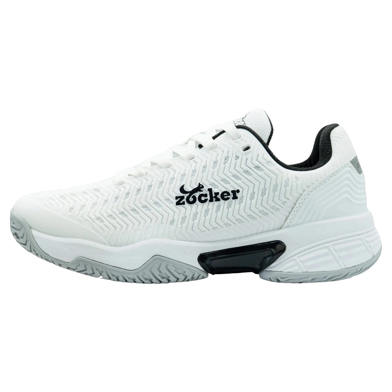 Giày Pickleball Zocker Aspire - Trắng đen