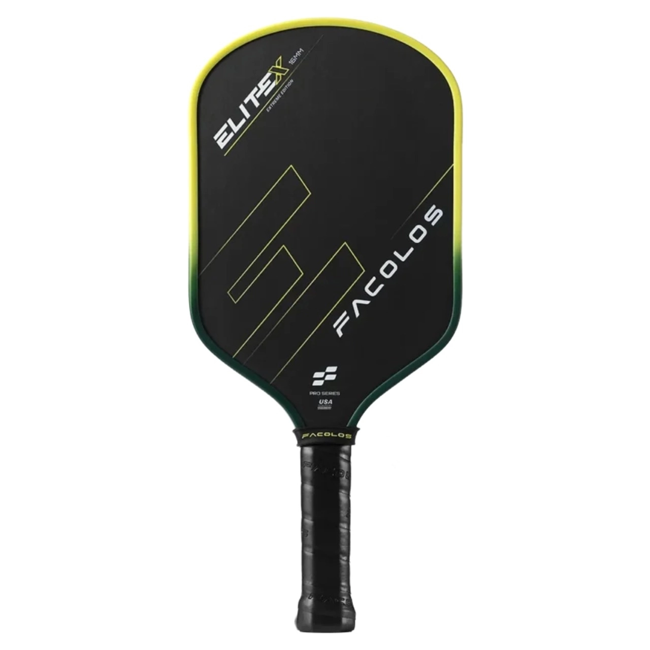 Vợt Pickleball Facolos Pro EliteX 16mm - Neon