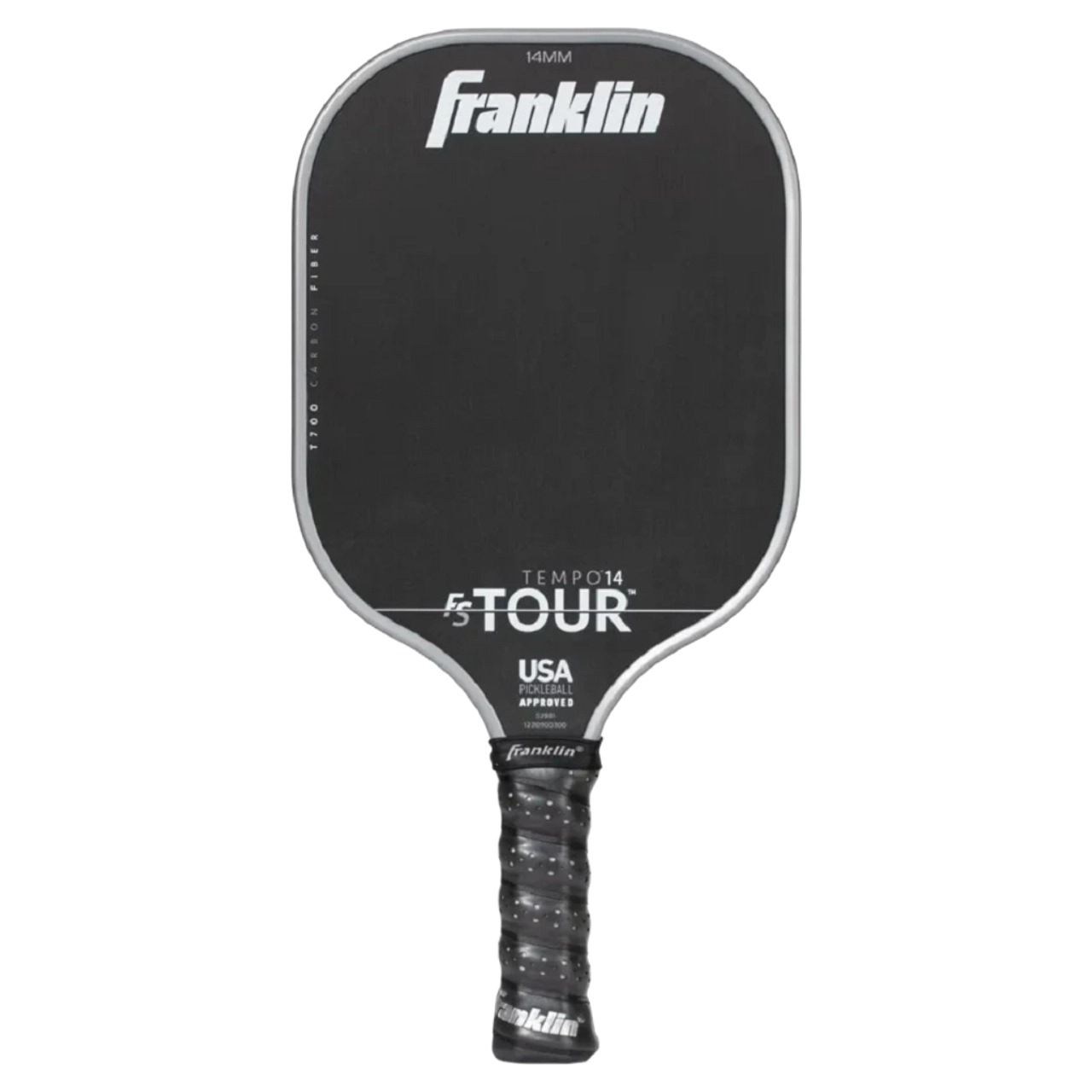 Vợt Pickleball Franklin FS Tour Dynasty 14mm - Xám
