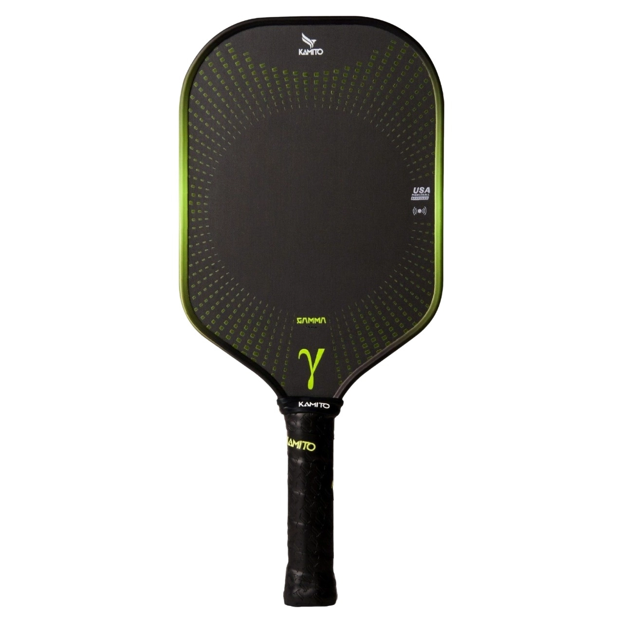 Vợt Pickleball Kamito Gamma 14mm - Xanh vàng