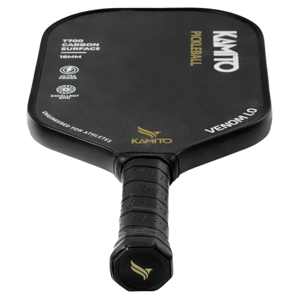 Vợt Pickleball Kamito Venom 1.1 KMVPK240840 - Đen chính hãng - Ảnh 4