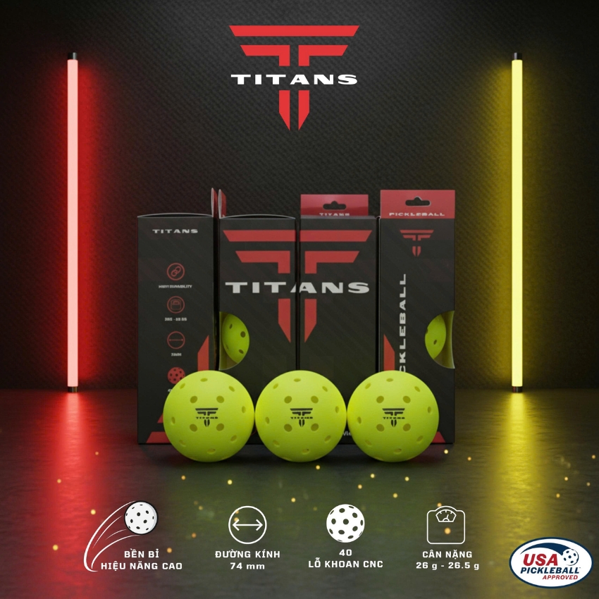 Bóng Pickleball Titant Competition